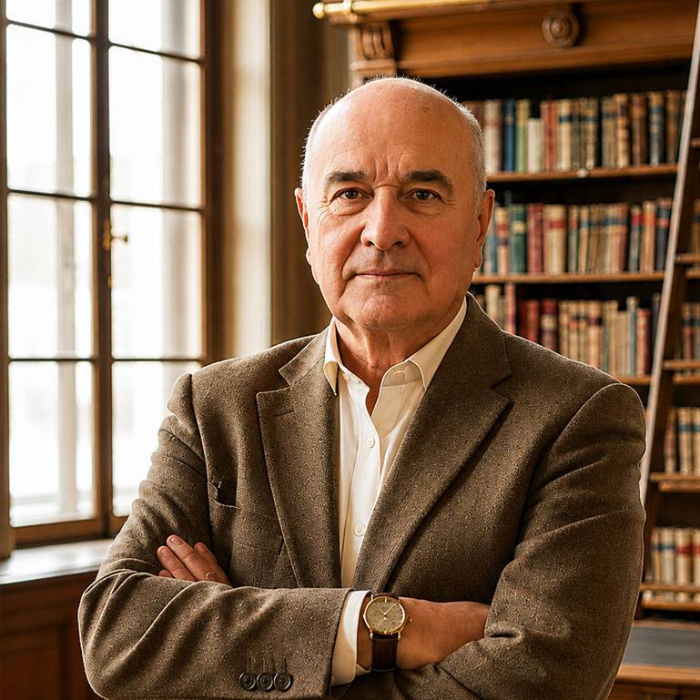 Portrait vom Unternehmensgründer Wolfgang Riß
